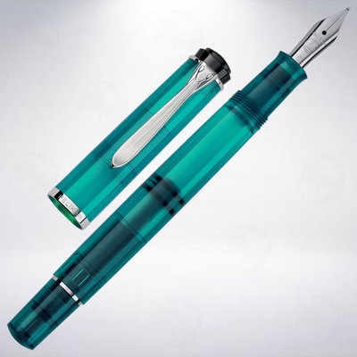 德國 百利金 Pelikan M200 2022年特別版鋼筆: 磷光石藍/Apatite