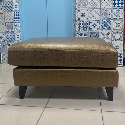 （已售出）[100%台灣製造] 亮面皮革紋多功能懶人沙發椅凳 休閒椅 擱腳凳 服裝店沙發擺設