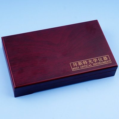 促銷打折 拜斯特放大鏡盒子送老人禮物用木質復古中式禮盒~