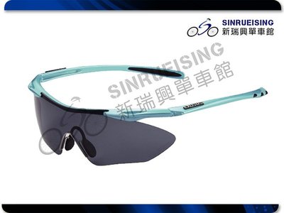 【阿伯的店】EXUSTAR 浩瀚 運動太陽眼鏡 黑鏡面 E-CSG01-BL-藍框#YE1269