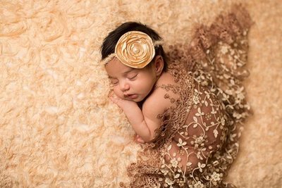 最新歐美流蘇蕾絲裹布  寶寶/兒童攝影道具 新生兒 滿月 百天 正品裹布
