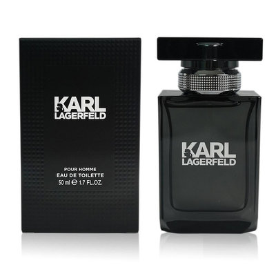 *vicky's*Karl Lagerfeld 卡爾同名時尚男性淡香水50ml 高雄店取