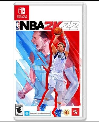 任天堂 SWITCH NS 美國職業籃球賽 2022 NBA 2K22 中文版