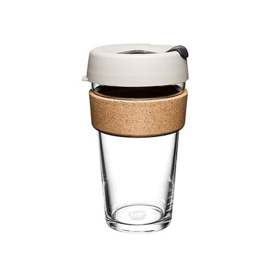 ☘ 小宅私物 澳洲 KeepCup 軟木隨行杯 L (淺烘焙) 環保杯 隨行杯 現貨 附發票 玻璃隨身咖啡杯