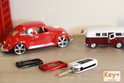 鑰匙家Key+ 盒裝硬殼白VW 福斯GOLF 7專用鑰匙殼 車鑰匙包 零錢包 鑰匙殼 皮套