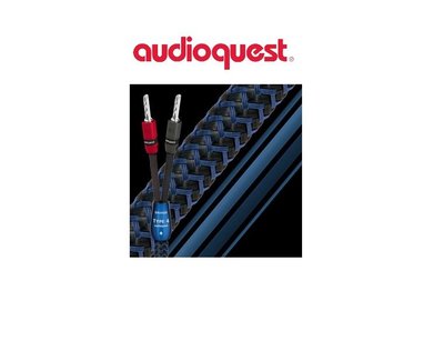 鈞釩音響~美國線聖 Audioquest TYPE 4 BFA/Banana 喇叭線 (4.0m)