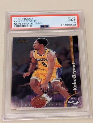 1998-99 Finest Non-Protected #175 Kobe Bryant PSA9