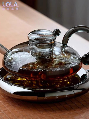 加厚財鼠壺家用花茶壺套裝煮下午水果茶玻璃茶具耐熱杯子北歐風輕-LOLA創意家居