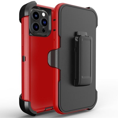 GMO 2免運蘋果iPhone 11 6.1吋軍用超防摔內PC+外TPU可無線充電 紅色手機殼套保護殼套