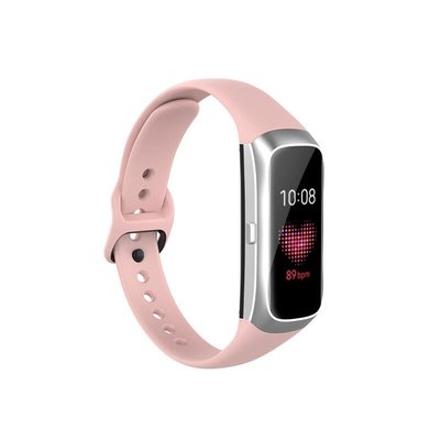 錶帶Samsung三星GalaxyFit錶帶SM-R370手環硅膠錶帶運動替換腕帶-辣台妹