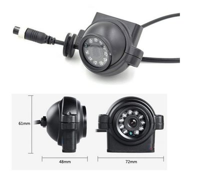 CCD鏡頭/360度黑眼球/四錄主機專用鏡頭/車側鏡頭/車用鏡頭/紅外線倒車鏡頭/ 可搭配整組+代客安裝另有優惠