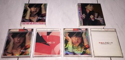 張惠妹 2000 不顧一切 豐華唱片 台灣兩種版本紙盒版 專輯 2 CD + 2 VCD KTV先練板 新歌發表演唱會