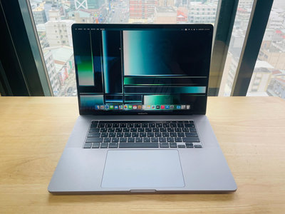 台中 有問題 2019年 MacBook Pro 16吋 i9 (2.3) 16G 1T 太空灰 零件機 80次
