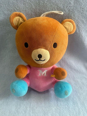meiji明治可愛小熊娃娃玩偶布偶玩具