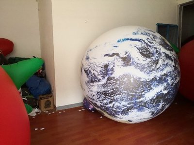 [衣林時尚] 超大充氣地球 100cm 訂製 預購 約7日