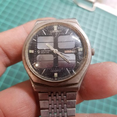 特殊款 CITIZEN 老錶店清出來的 值得收件☆拆零件都划算☆ 另有 飛行錶 水鬼錶 機械錶 三眼錶 陶瓷錶 潛水錶 瑞士錶 G3