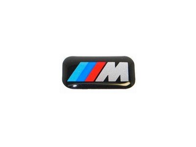 【樂駒】BMW ///M M款 LOGO 方向盤 輪圈 輪框 貼紙 Wheel Emblem