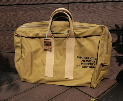 生來狂野一元起標全新英國製手工製Eastman USAAF Kit Bag帆布手提袋行李袋工具袋二戰WW2美軍美國空軍
