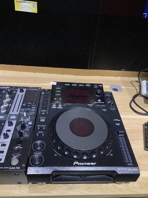 詩佳影音Pioneer/先鋒900打碟機+先鋒750混音臺套裝  二手先鋒DJ打碟機套影音設備