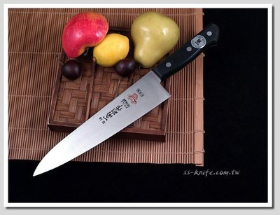 雙雄名家刀品 《一角別作》專業主廚刀(牛刀)210mm型號：YG-004