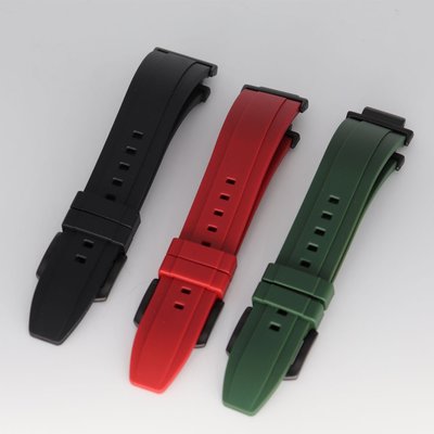 IS原裝錶帶 代用卡西歐改裝配件GA2200 2210八角形農家橡樹改裝橡膠錶帶針扣