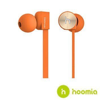 hoomia 好米亞 E1G (個性橘) 鸚鵡螺入耳式立體聲耳機