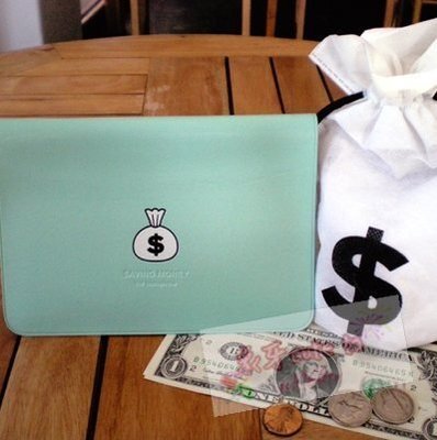 【象牙 Cute Ta】韓國 SPRING ST. DESIGN [Money bag]Bankbook 存摺收納本