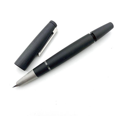 鋼筆LAMY凌美2000 鋼筆14K金筆/活塞式墨水筆 黑色玻璃纖維/全鋼