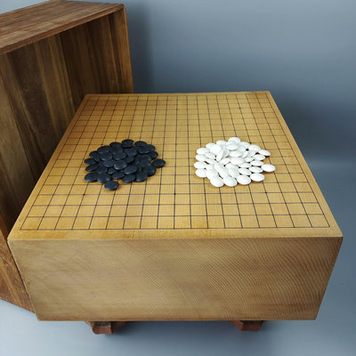 日本新榧圍棋桌。老榧木圍棋墩獨木。25號