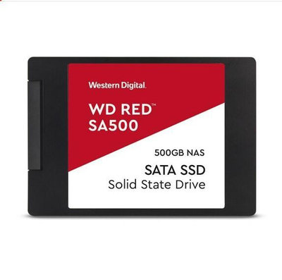電腦零件WD/西部數據SA500 500g 1tb 西數紅盤固態SATA硬盤 WDS500G1R0A筆電配件