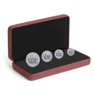 【海寧潮期貨】加拿大2017年楓葉紀念銀幣4枚套裝
