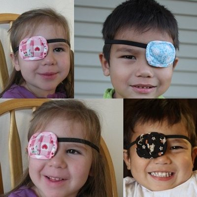 Altinway弱視眼罩L301兒童專用 幫助調整 弱視 斜視【戴在眼睛上】一盒含2個眼罩+收納袋1個