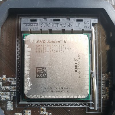 Athlon II X4 640四核處理器+華碩M5A78L-M LX主機板、良品整組賣、附風扇與擋板【自取價1100】