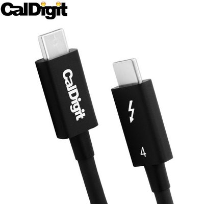 CalDigi Thunderbolt傳輸線 4 USB傳輸線800cm(0.8m) 被動式40Gbs,100W,5A