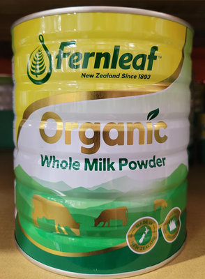【小如的店】COSTCO好市多代購~Fernleaf 豐力富 有機全脂奶粉(每罐1.2kg)