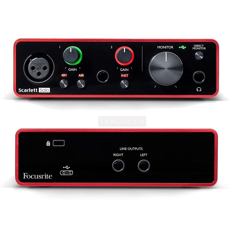 Focusrite scarlett solo 3rd Gen【新品】-