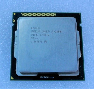 ~ 駿朋電腦 ~ Intel Core i7-2600k 3.40GHz 1155腳位CPU $1500