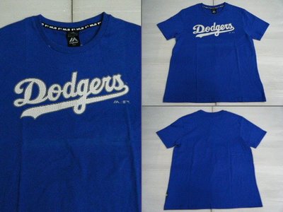 新莊新太陽 MLB 大聯盟 6630203-008 洛杉磯 道奇隊 印花 T恤 寶藍色 特720