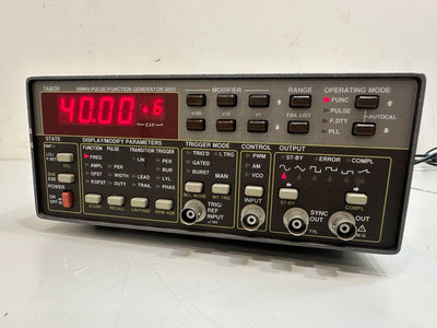 Tabor 8551 50MHZ function /pulse generator脈衝訊號信號產生器 （示波器）