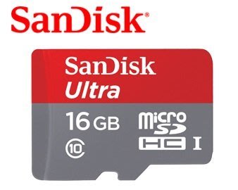 《SUNLINK》◎公司貨◎SanDisk 16GB 16G Ultra【98MB/s】microSD C10