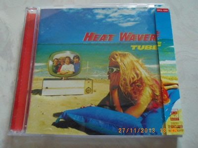 *日版CD-- TUBE夏之管-- HEAT WAVER ( 附側標)