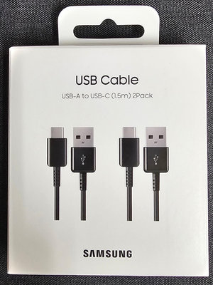 【神腦公司貨盒裝】SAMSUNG原廠 USB TypeC 充電傳輸線 (2入裝) EP-DG930 快充線 充電線
