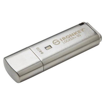 新風尚潮流 【IKLP50/64GB】 金士頓 64G 加密 隨身碟 支援 USB3.2 硬體加密 雲端備份