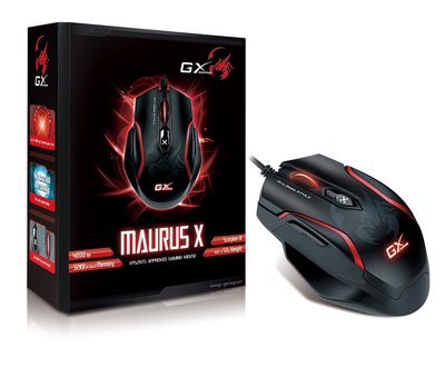 Genius / GX Gaming Maurus X 霸王黃金蠍 專業遊戲滑鼠
