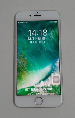 Apple iPhone 6 台灣公司貨 i6 16G  4.7吋 二手金色智慧型手機 系統版本 iOS 12.5.4外觀九成新使用功能正常