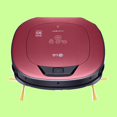 5Cgo【捷元】LG WIFI 變頻 雙眼小精靈清潔機器人 VR66713LVM (桃紅) 2年保 含稅