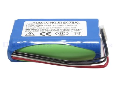 bu-15住友電池 OTDR電池 融纖機原裝進口熔接機充電器 住友光纖熔接機充電池 住友代用電池 BU-15電池