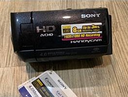 福利品保固七日 SONY HDR-CX100 Full HD 高畫質硬碟數位攝影機