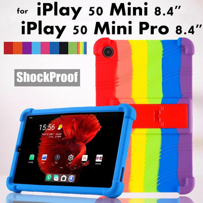 適用於 Alldocube iPlay 50 Mini NFE Pro 8.4 英寸保護套平板電腦防震保護套軟矽膠可調節