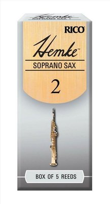 【現代樂器】Rico Frederick L. Hemke簽名系列Soprano Sax 2號 高音薩克斯風 5片裝竹片